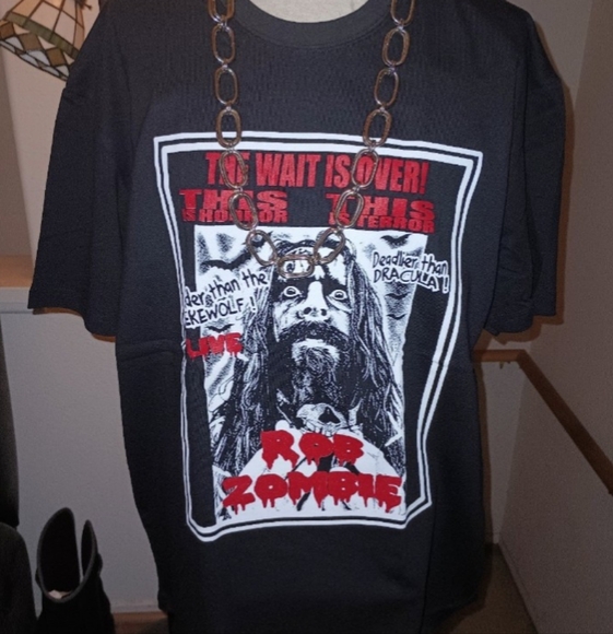 Rob Zombie Graphic T-Shirt - Black - Picture 1 of 1
